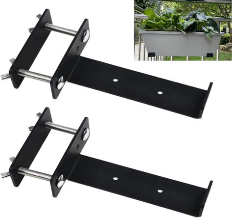 flower box brackets for railing